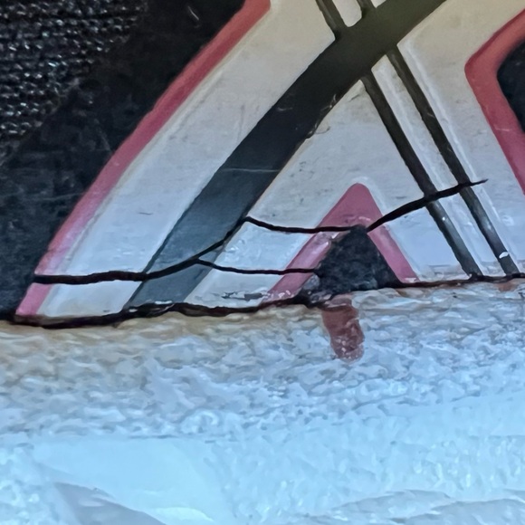 ASICS Rush 33 Ahar Black Pink & Blue Running Shoes. Size 8.5. - Picture 9 of 9